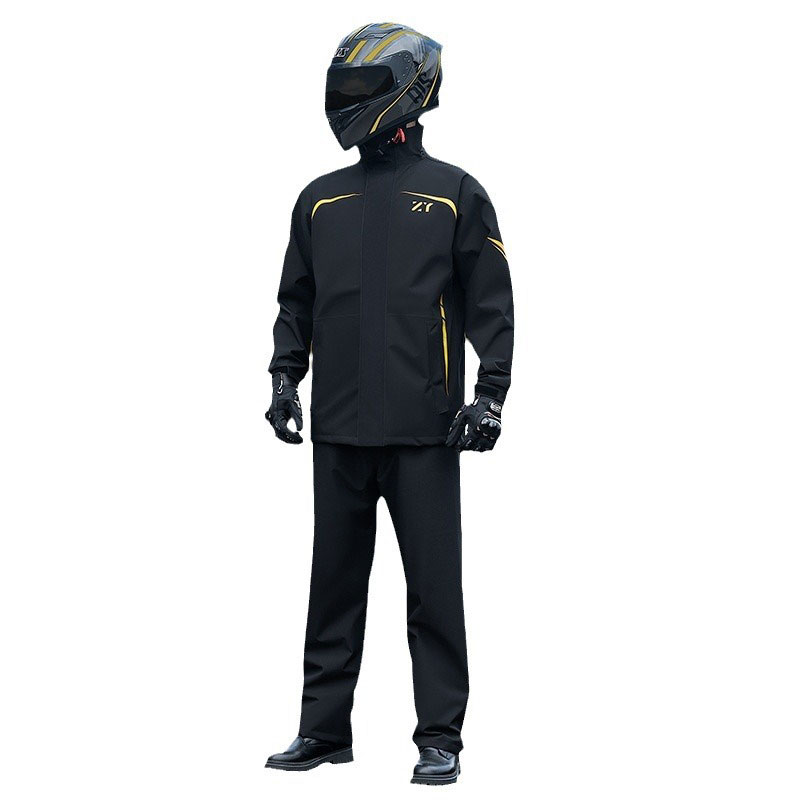Cycling Gear Jacket - Motorrad Verschüttet Regenmantel Hosen Jacke Wasserdicht