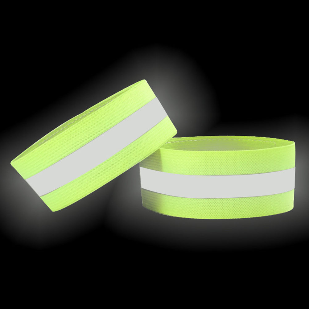 Cycling Visibility Gear - 4 Stück Reflektierende Armbänder Hohe Sichtbarkeit