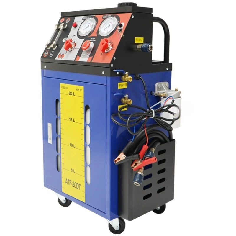 Cycling Gear Box - Vollautomatische Getriebeölwechsel- und Reinigungsmaschine mit gleichmäßiger