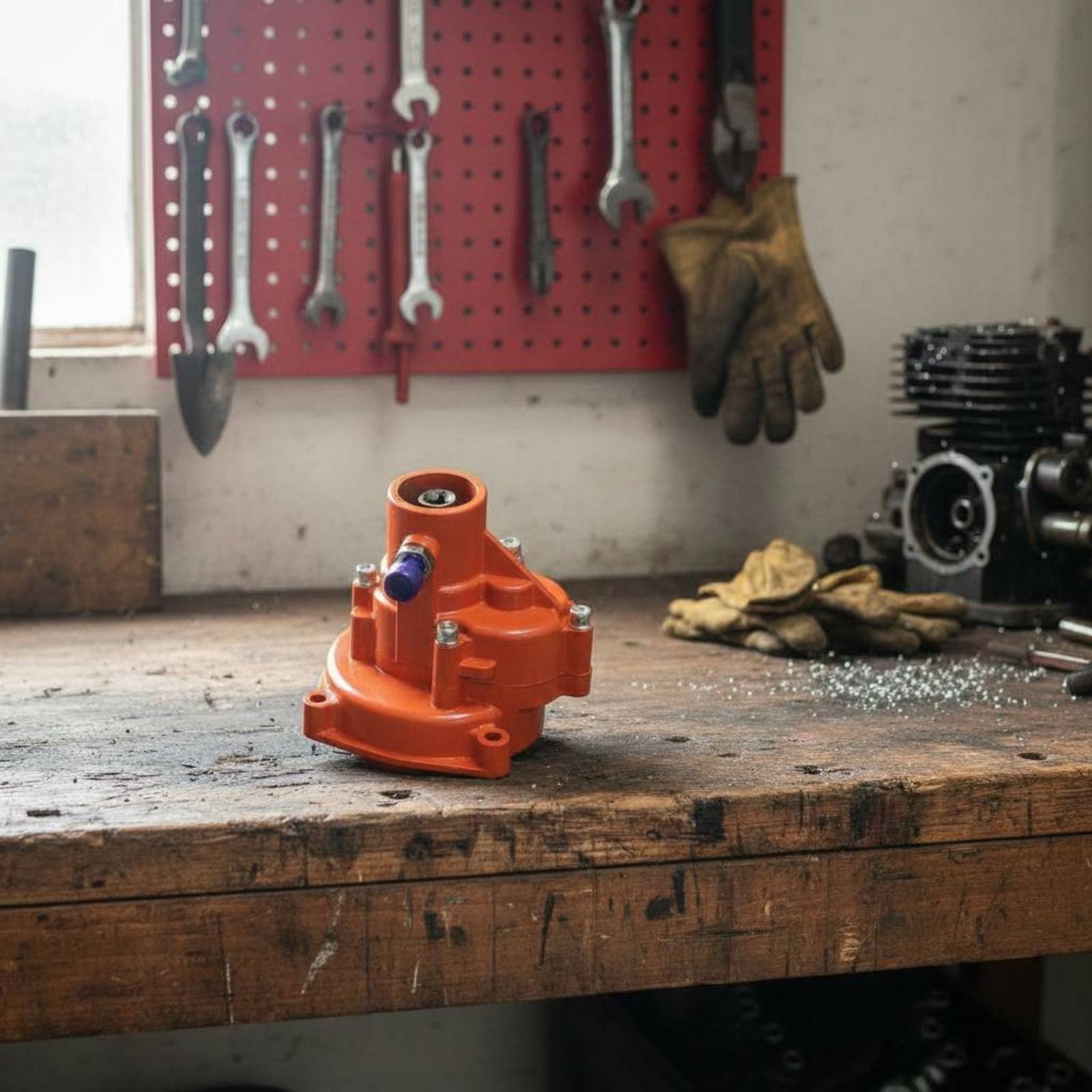 Cycling Gear Box - Viertakt-Trimmer-Getriebe Robuster Freischneider-Getriebekopf Rasentrimmer-Getriebe Hochwertige Materialien