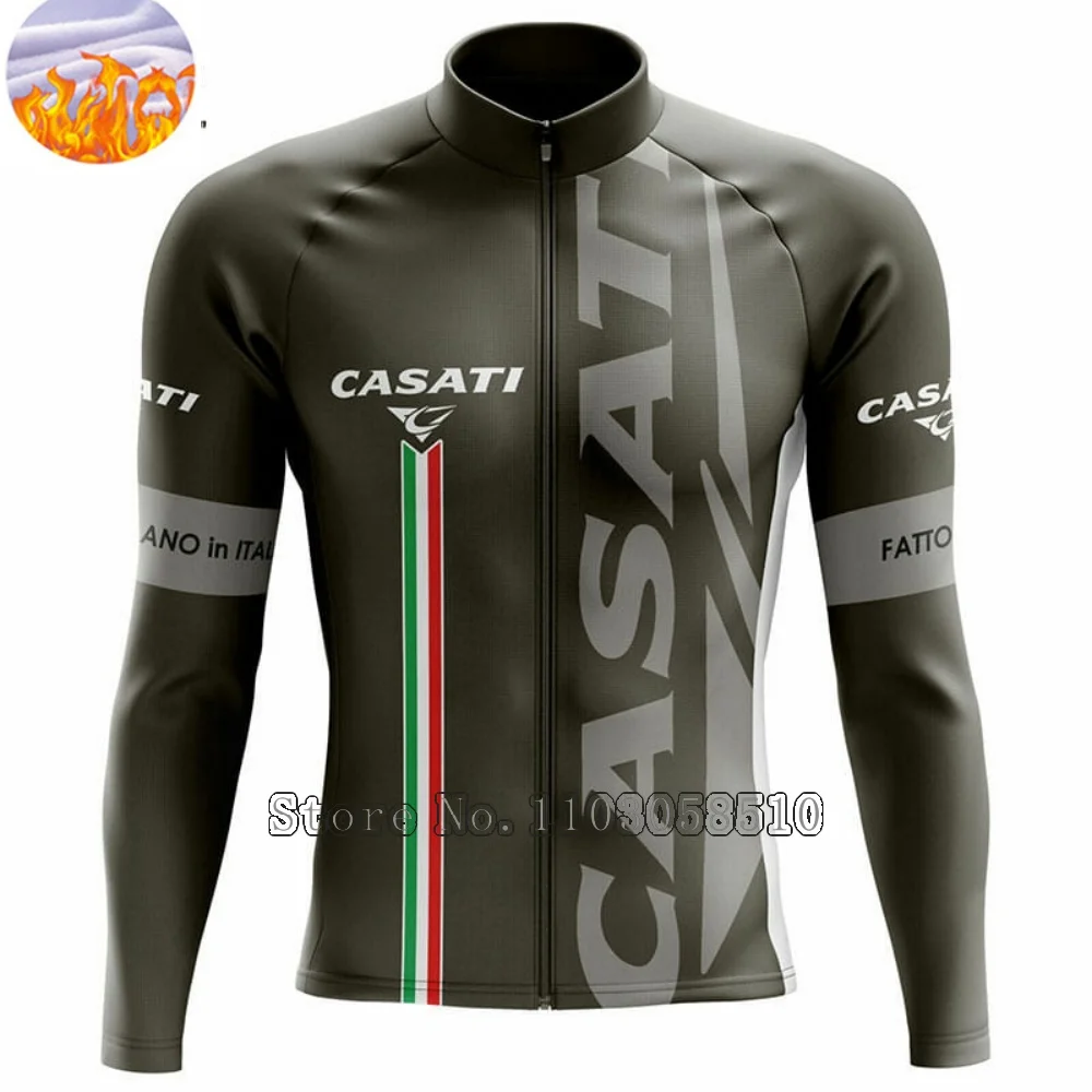 Cycling Gear Jacket - 2026 Winter-Radjacken für Herren, Thermo-Fleece, warmer