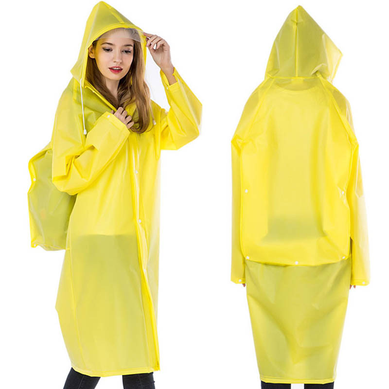 Neue Reusable Transparent EVA  – Cycling Gear Jacket Bewertung und Preis