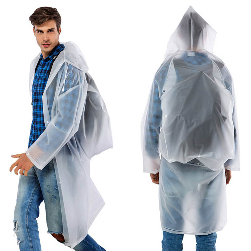 Neue Reusable Transparent EVA  – Cycling Gear Jacket Bewertung und Preis