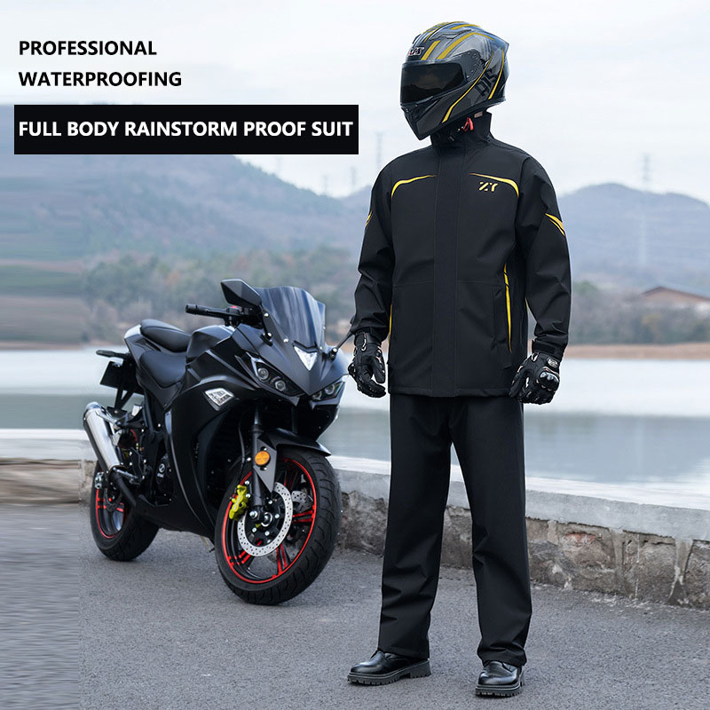 Motorrad Verschüttet Regenmant – Cycling Gear Jacket Bewertung und Preis