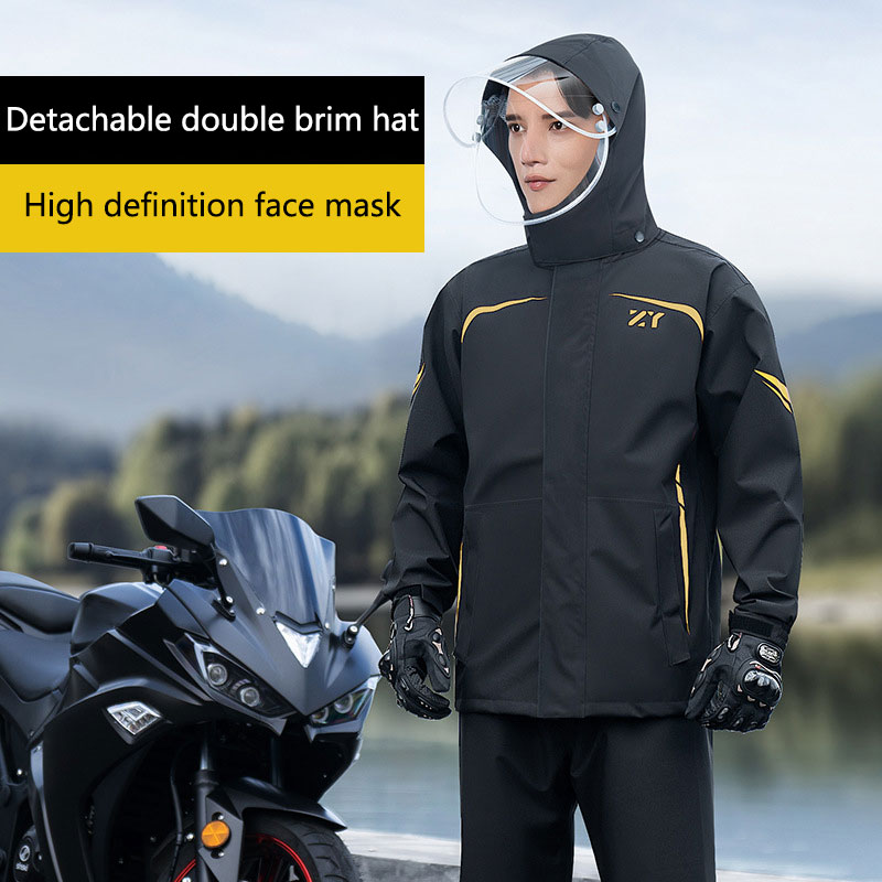Motorrad Verschüttet Regenmant – Cycling Gear Jacket Bewertung und Preis