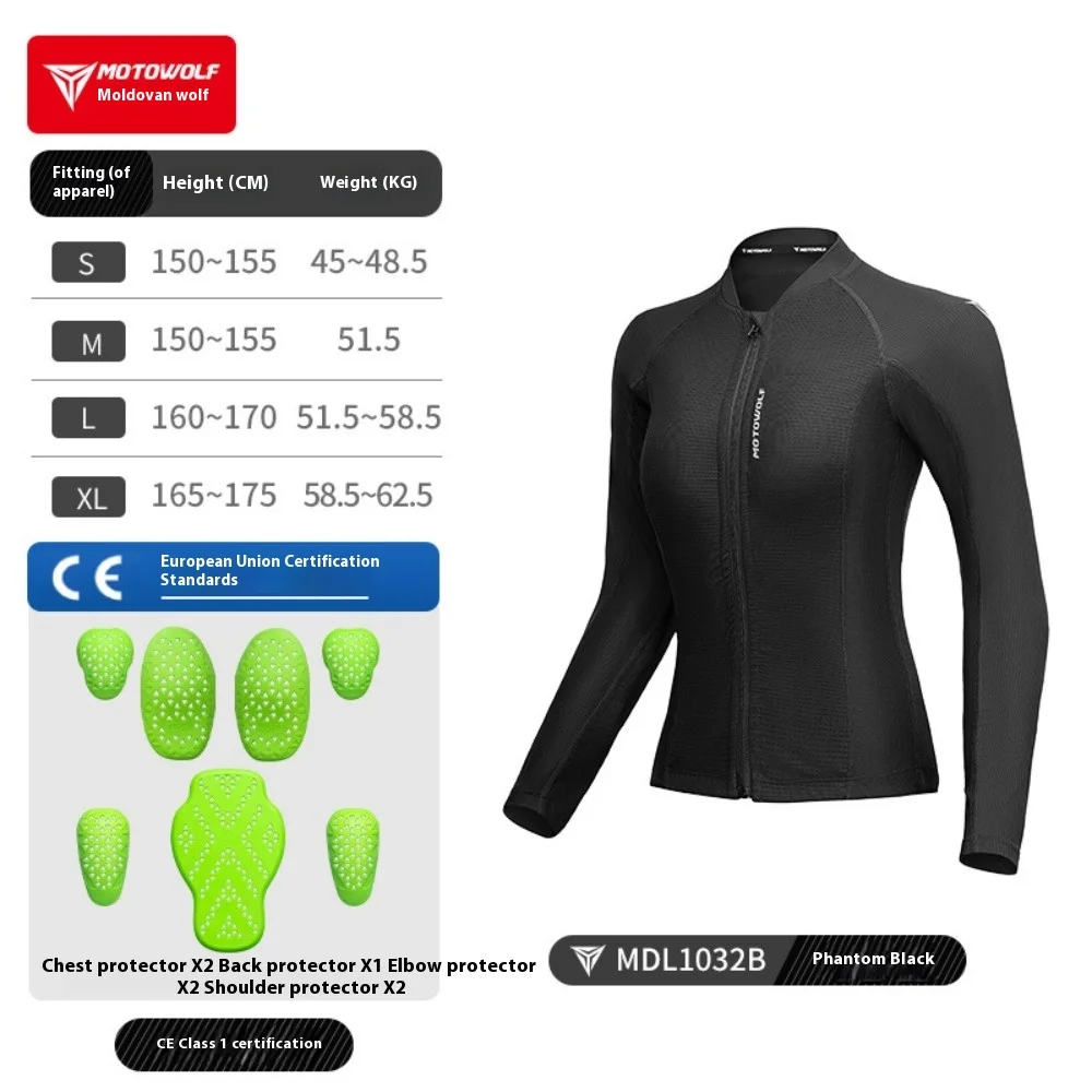 Motorrad-Reitrüstung, atmungsa – Cycling Gear Jacket Bewertung und Preis