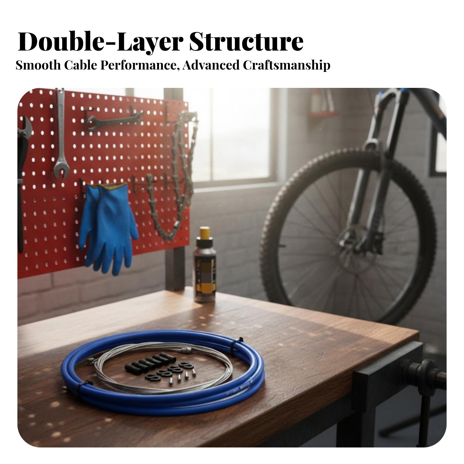 Fahrrad-Bremszug- und Gehäuse- – Cycling Gear Kit Bewertung und Preis