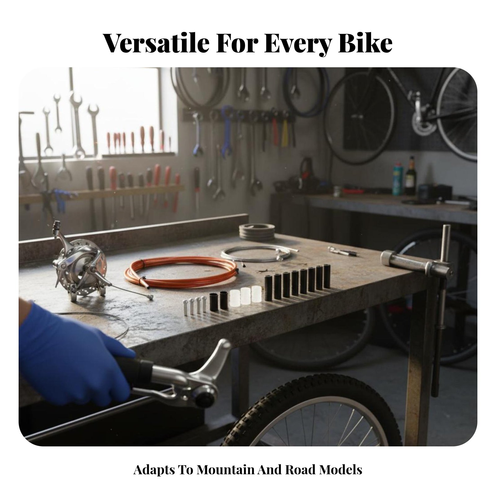 Fahrrad-Bremszug- und Schaltzu – Cycling Gear Kit Bewertung und Preis