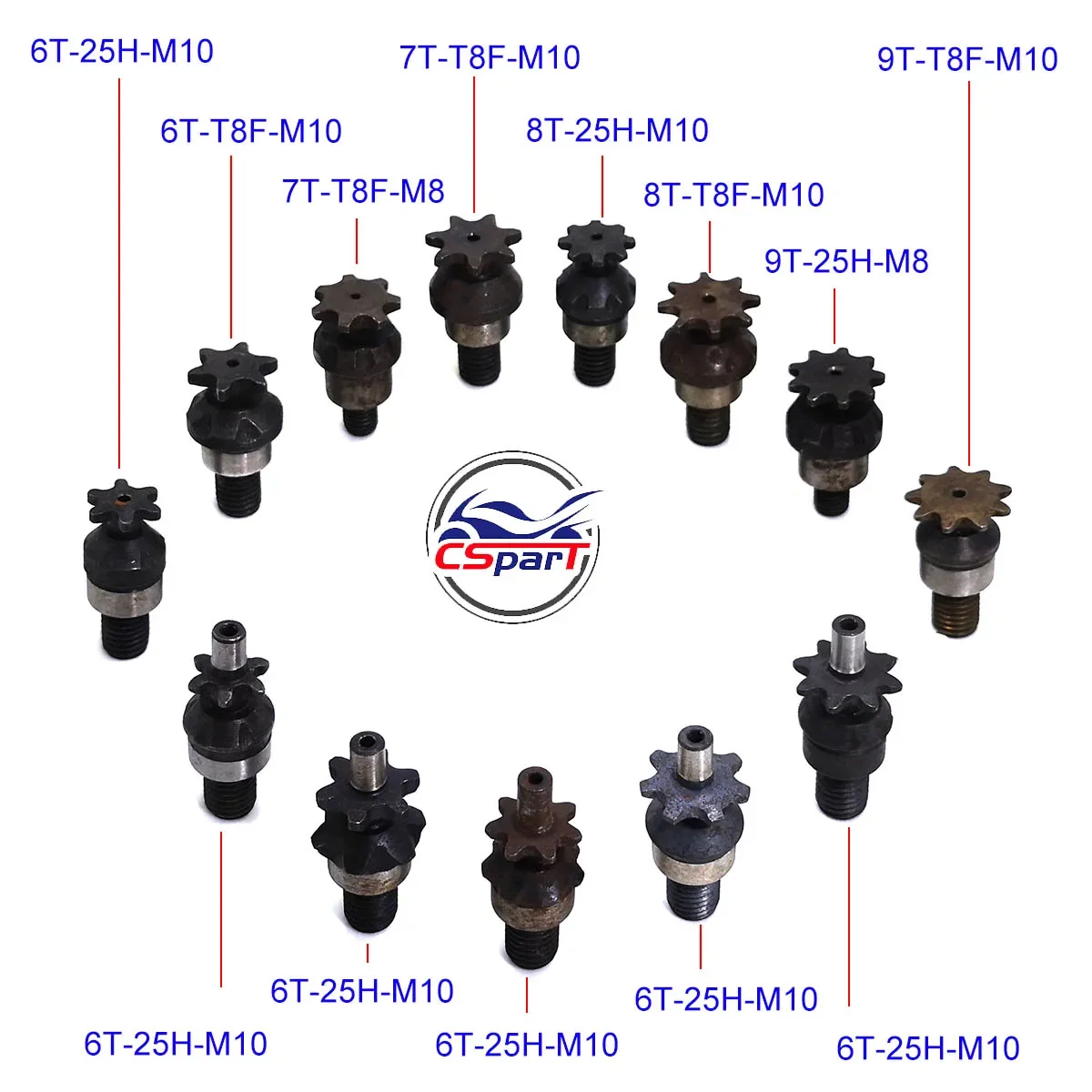 6T 7T 8T 9T 25H T8F M8 M10 Ket – Cycling Gear Box Bewertung und Preis