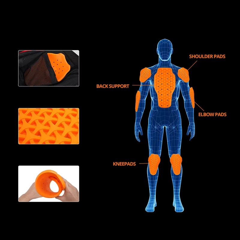Radfahrausrüstung Rücken-Ellbo – Cycling Gear Jacket Bewertung und Preis