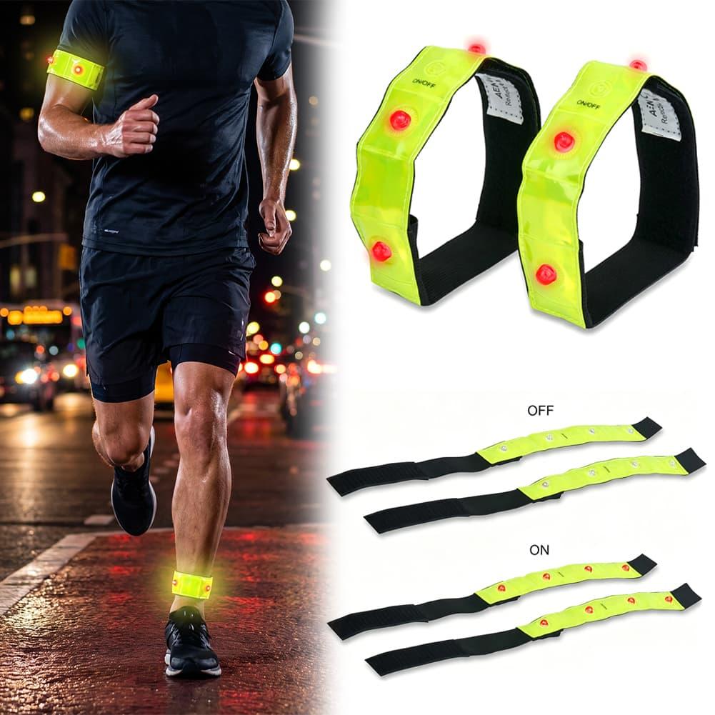 LED-Reflektorarmband mit Blitz – Cycling Visibility Gear Bewertung und Preis