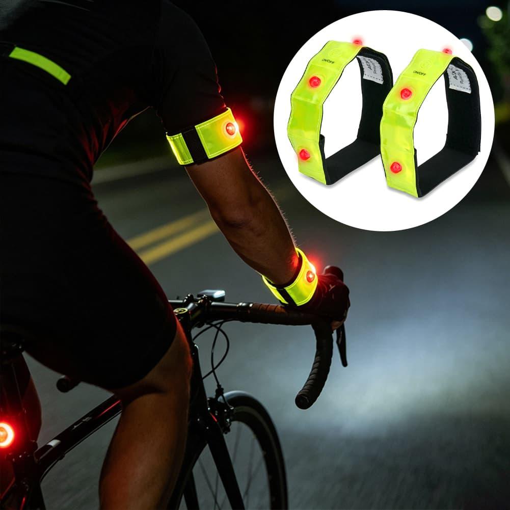 LED-Reflektorarmband mit Blitz – Cycling Visibility Gear Bewertung und Preis
